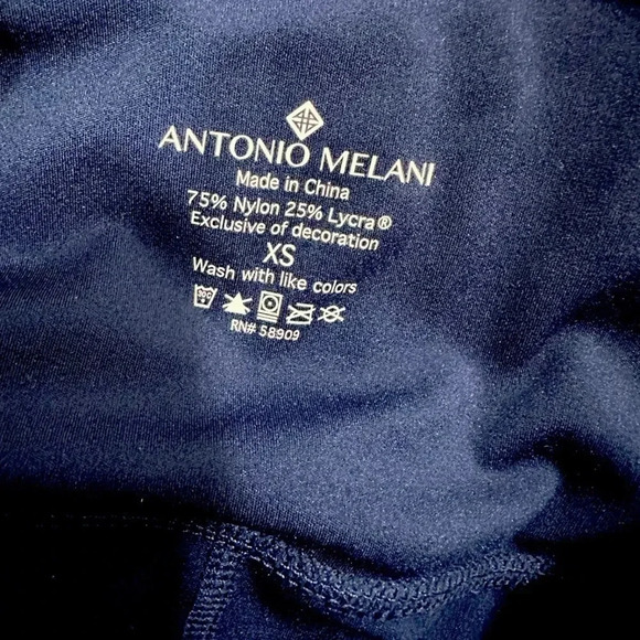 Antonio Melani Leggings Size XS Workout Pants Stretch - Picture 7 of 7